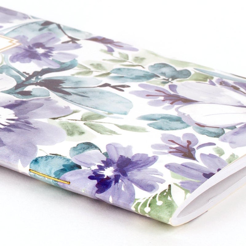 AT-A-GLANCE 2025-2026 Planner, 3-1/2"" x 6"", Pocket Size, 2 Year Monthly Planner, Badge, Floral (1722F-021-25) - Image 5